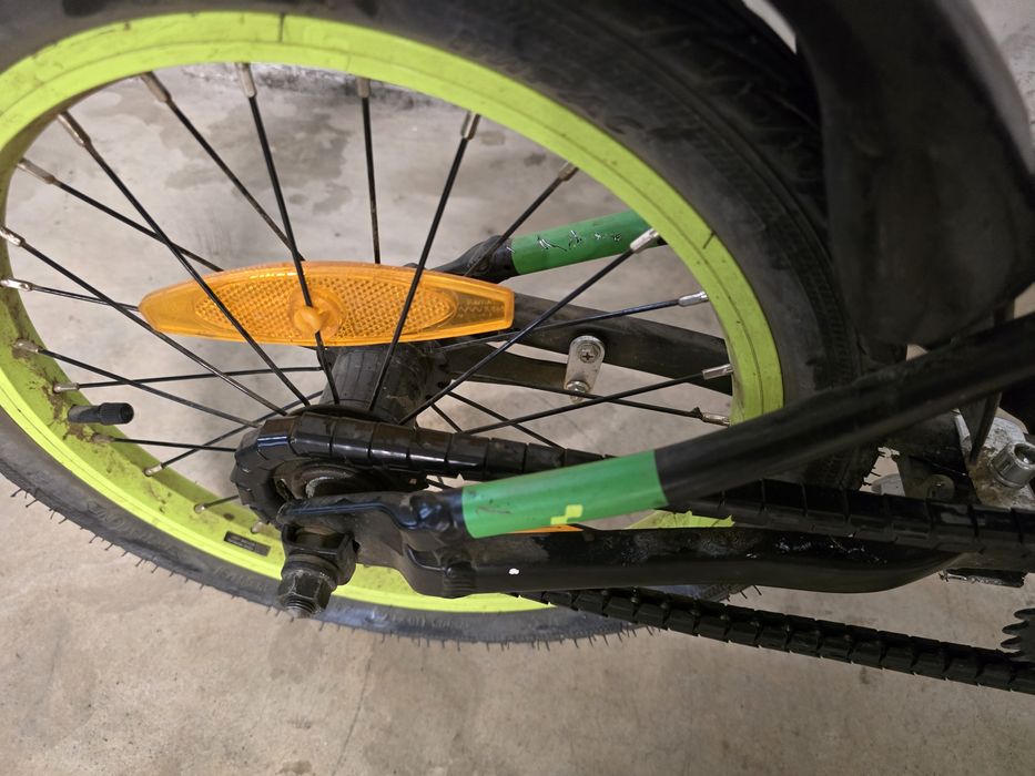 Cube 16" Cubie 160 детско колело 3-7г. с опция пом. колела