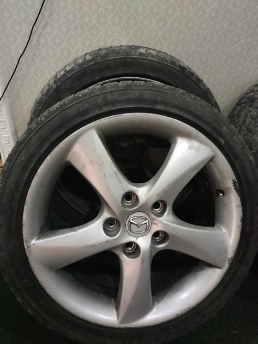Титановые диски Mazda r17