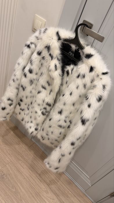 Шуба из эко меха ZARA
