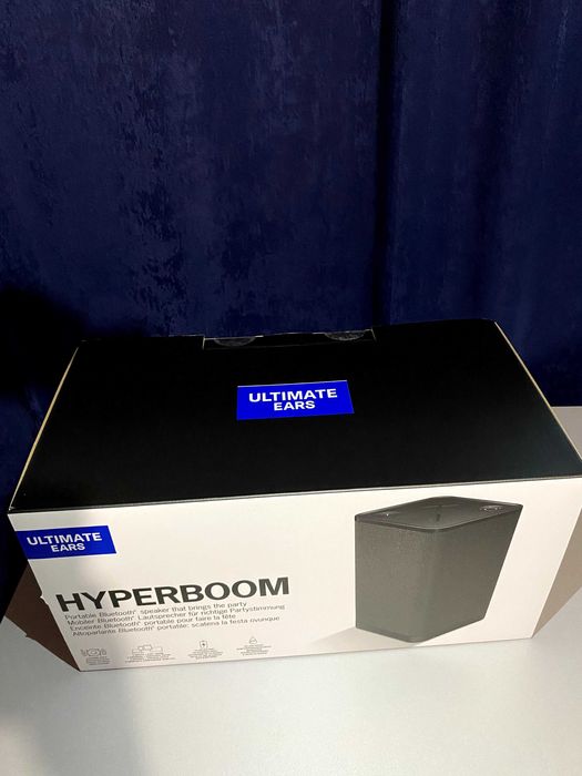 Преносима тонколона HYPERBOOM на Logitech чисто нова