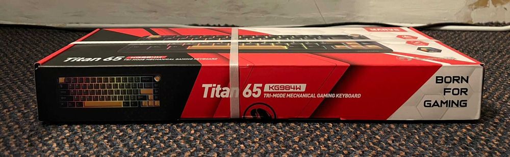 Tastatură mecanică MARVO KG984W Titan 65, nouă sigilată