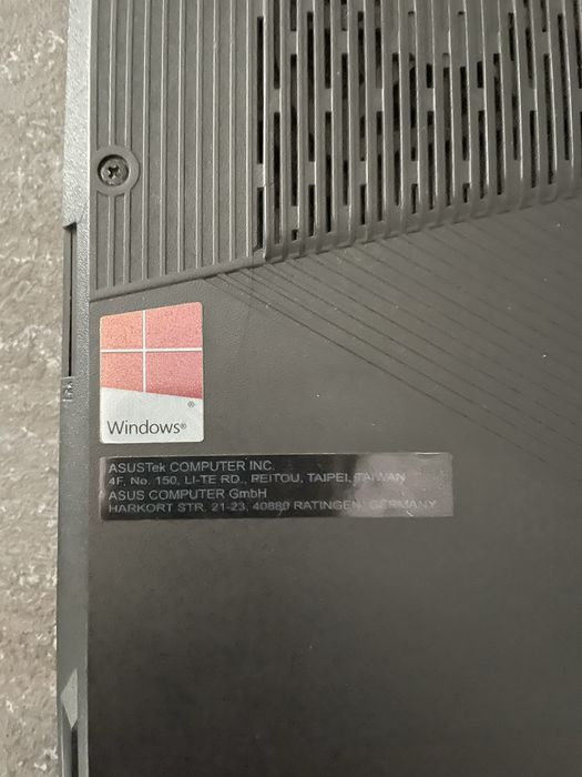 Laptop ASUS Republic of Gamers (ROG)