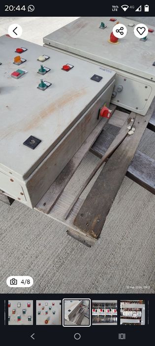 Panou electric comandă