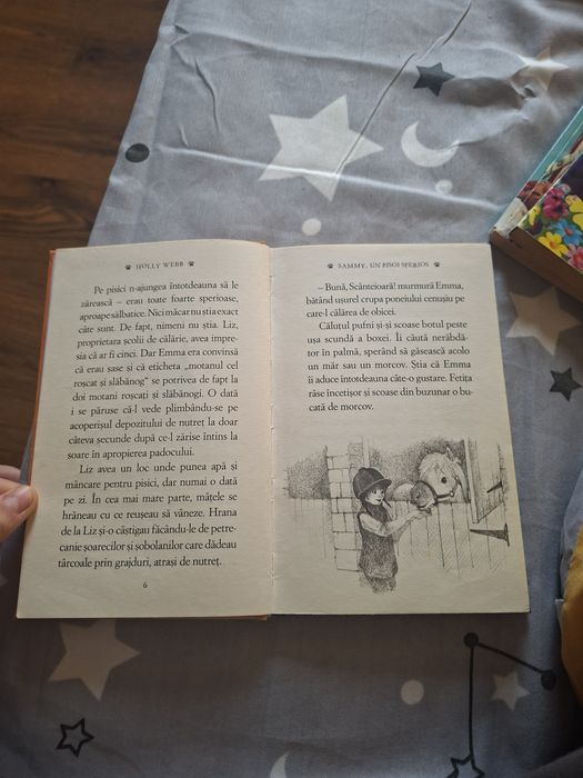 Carte citit Sammy un pisoi sperios.