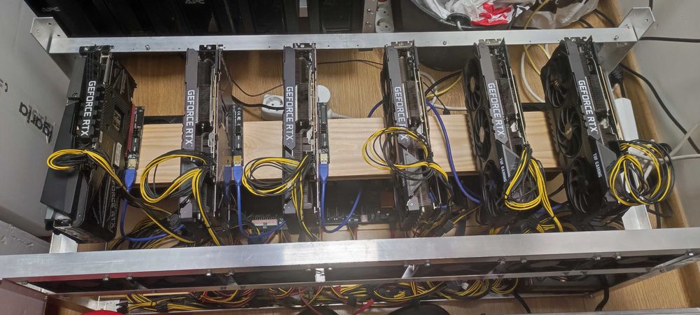 Mining Rig 6 x RTX 3090