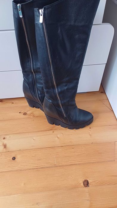 Дамски ботуши естествена кожа