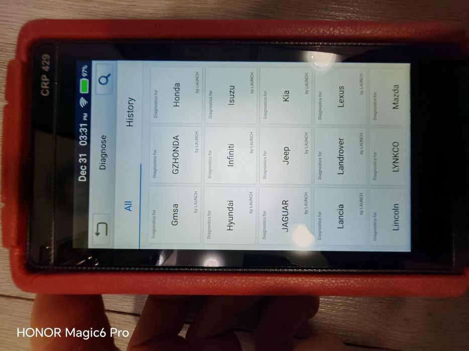 Tester/diagnoza Launch CRP429