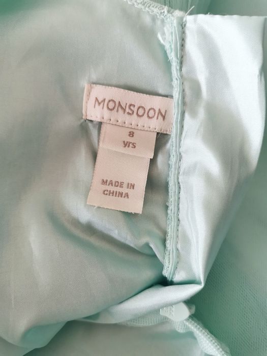 Официална рокля Monsoon, 8 год.