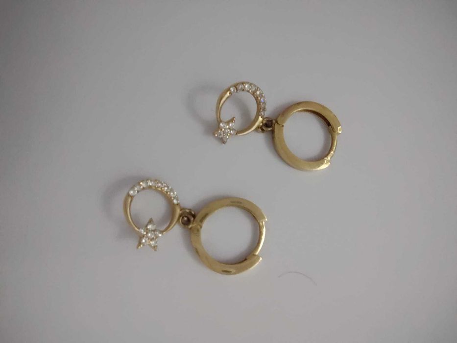 Cercei aur 14k(efn)