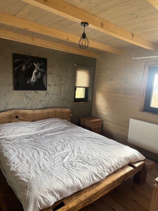 Vând  cabană finisată cu 2500 mp teren