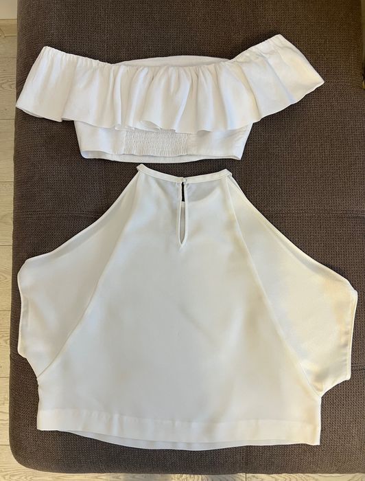 Pachet bluze albe S-XS
