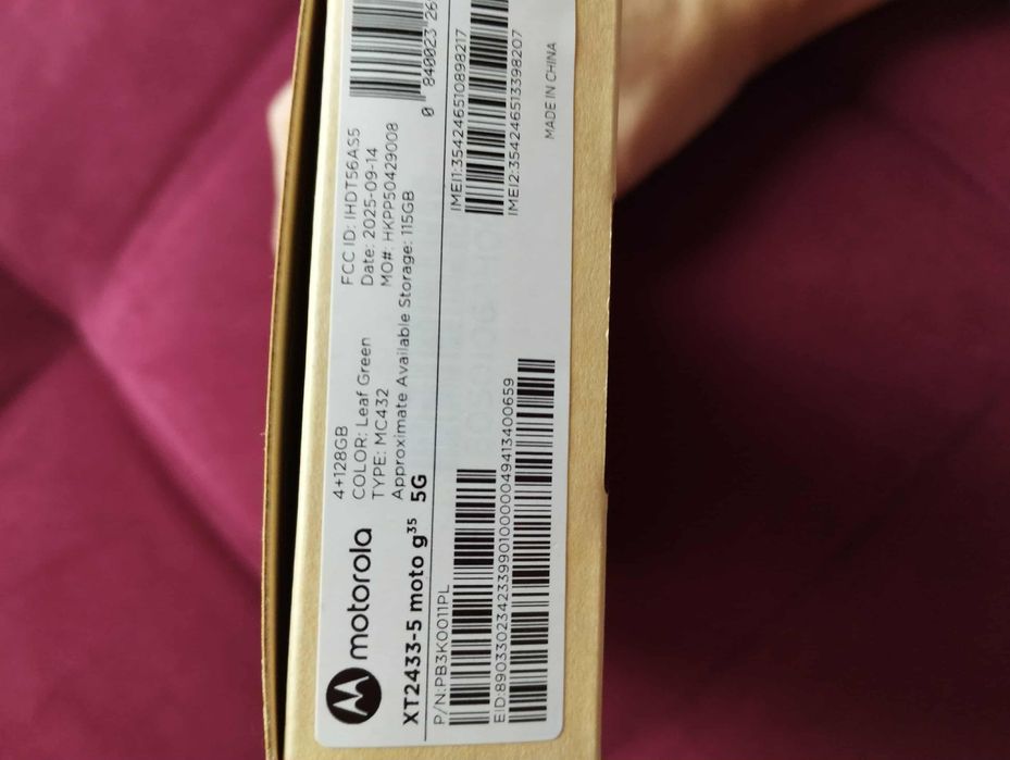 Motorola Moto G35 5g 4+128GB