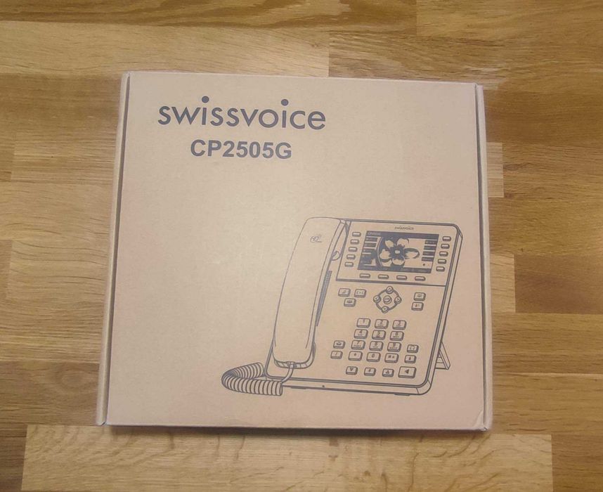 Telefon IP, Telefon Fix VOIP - SWISSVOICE CP2505G Color - 6 Linii SIP