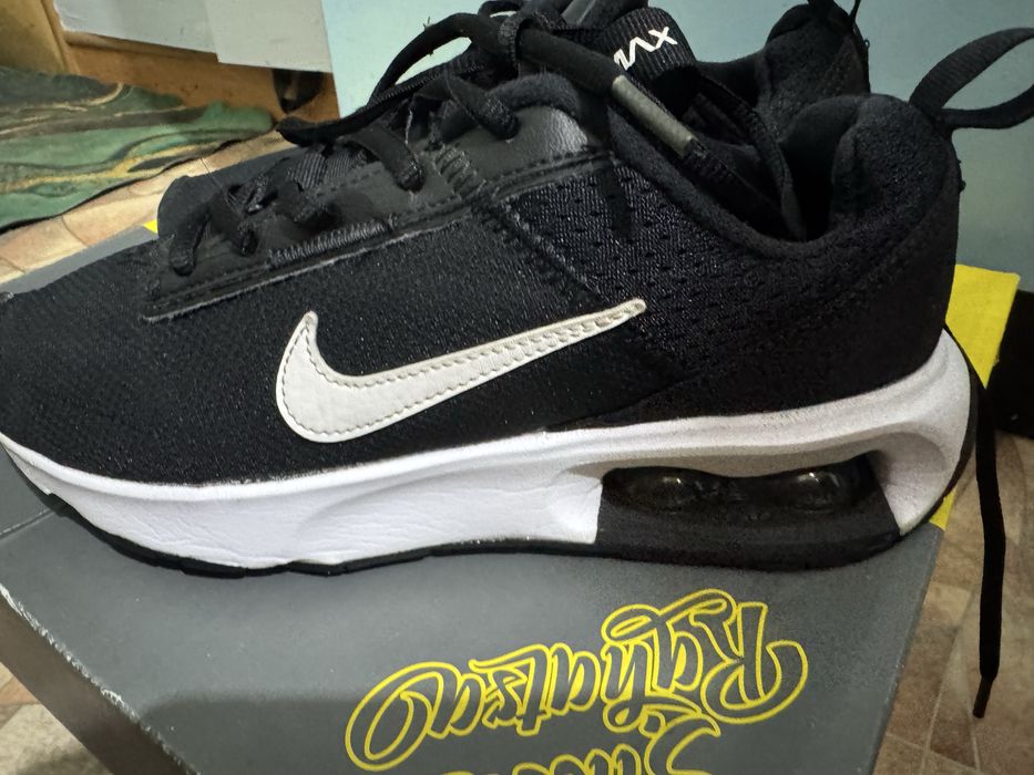 Кроссовки Nike Air Max Interlock Lite 'Black White', Черный