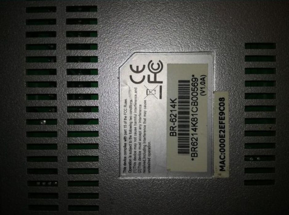 Router edimax br6214k fara incarcator