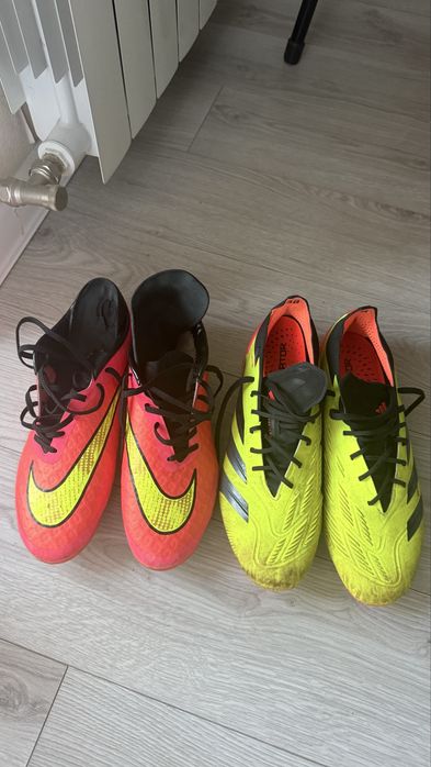 Продам бутсы профи nike hypervonom, adidas predaror