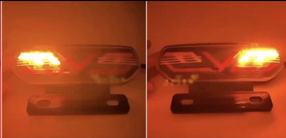 Мотоциклетен стоп с габарит и мигачи