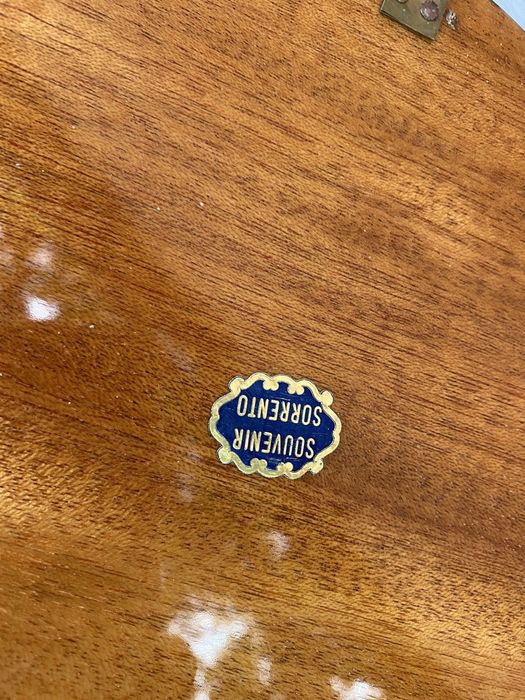 Италиански  пана за стена с интарзия картина