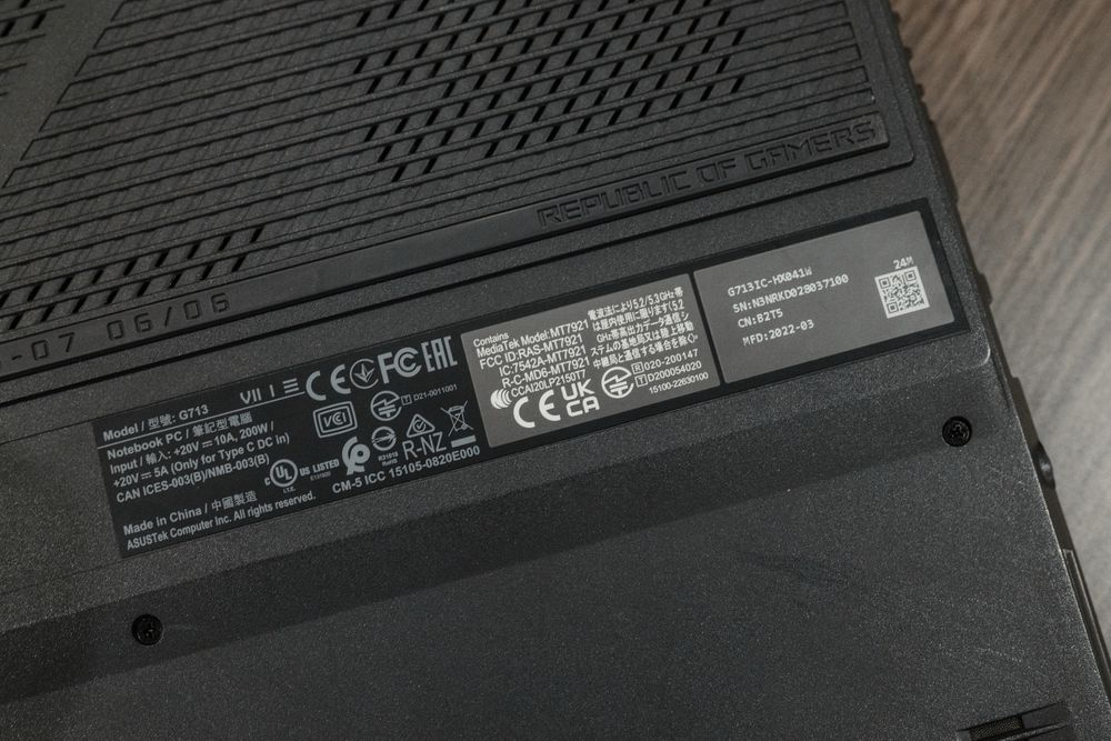 Asus ROG Strix G17 G713IC | Ryzen 7 | Nvidia RTX 3050 | 16GB RAM | 512GB SSD