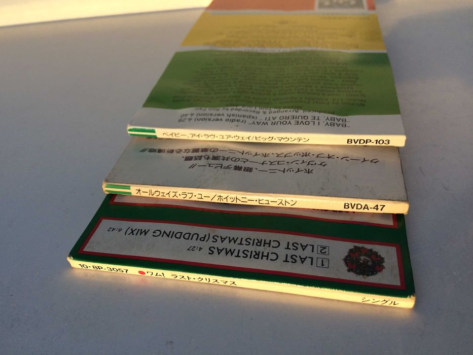 CD Muzica Whitney Houston, George Michael, B Mountain compact disc 8cm