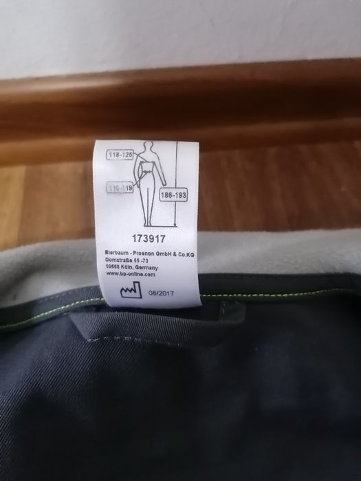 Geaca reflexorizanta BP marimea XXL