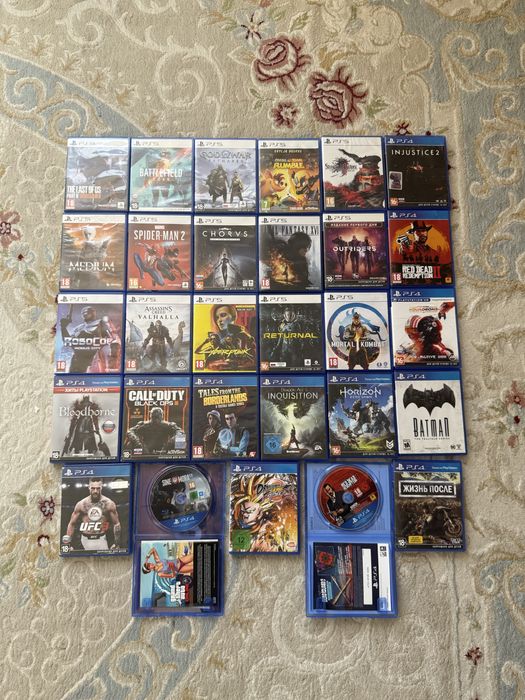 Диски, игры для пс5 ps5 пс4/5
