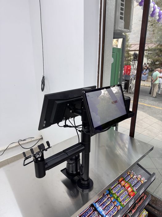 Кассовый апарат Kassa Aparat Dokon Uchun Monoblok Ekran Sensor Pos Erp