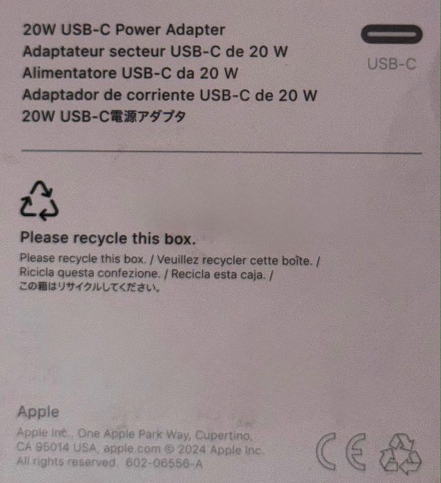 Adaptor Apple Original
