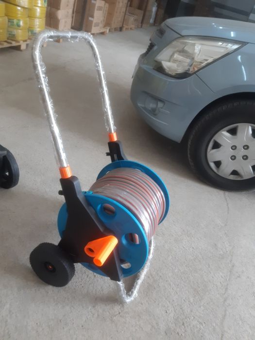 Шланг для полива с котушкой 50 м с комплектом