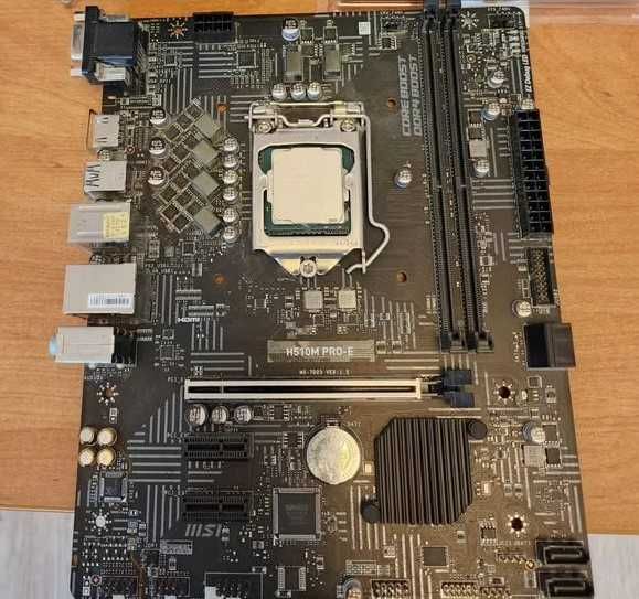 Материнка+процессор i5 10400