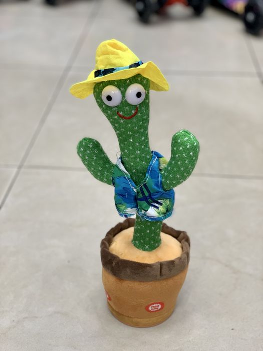 Танцуващ кактус с дрехи/Повтарящ кактус/Magical cactus/Singing cactus/