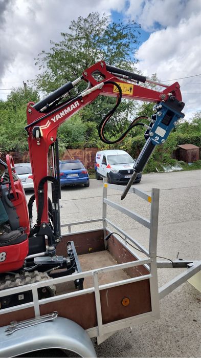 Miniexcavator 1.1 tone Wacker Neuson 2019 E08+grup hidraulic 380v HPU8