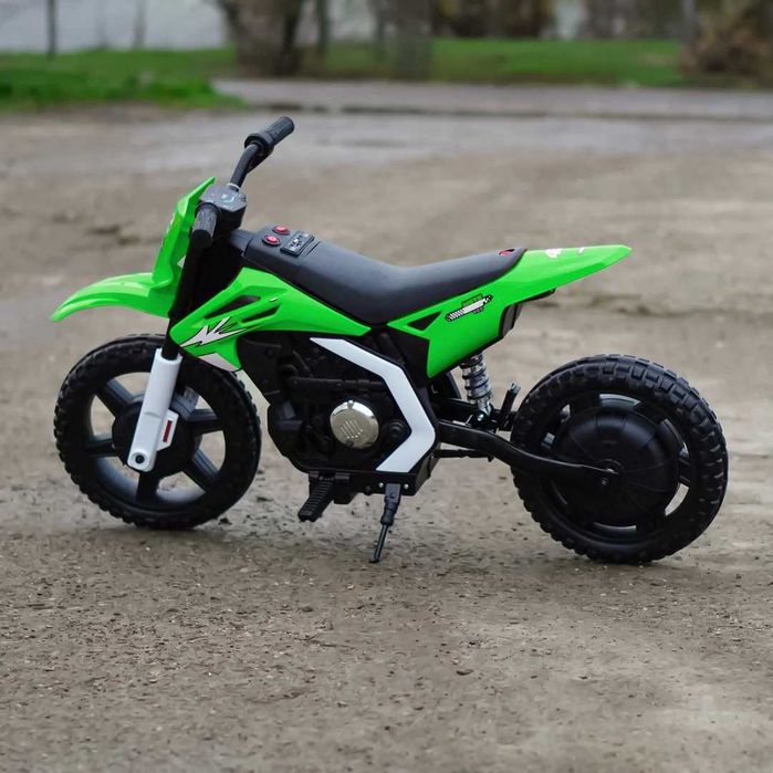 Motocicleta electrica pt. copii Kinderauto BalanceBike 350W 24V Green