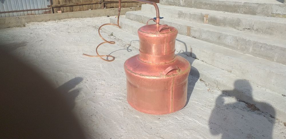 Vand cazan de țuică la 120 de Litri cu fundul de 4 mm