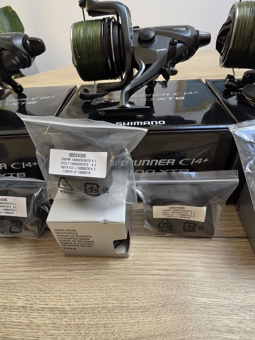 4x shimano Big Baitrunnner 14000 Ci4+