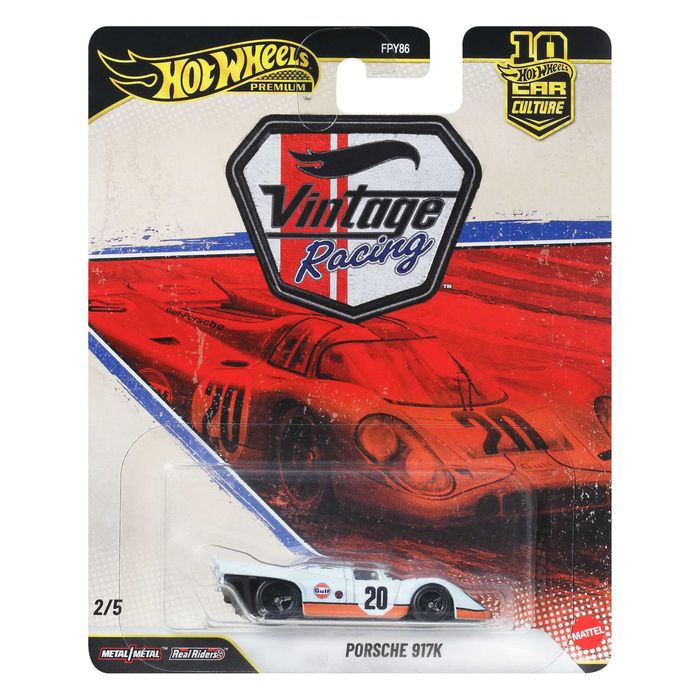 Hot Wheels Premium Car Culture Porsche 917K