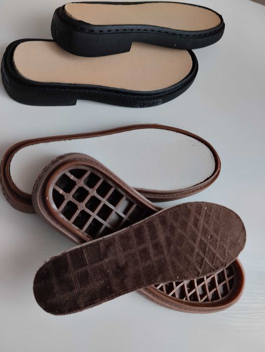 Подошвы для вязания обуви