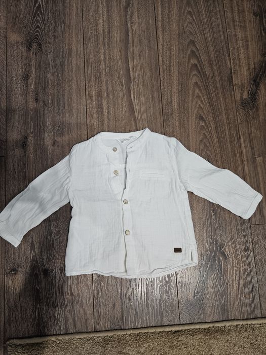 Set camasa, pantalon si pluover, copii, marimea 80, Mayoral