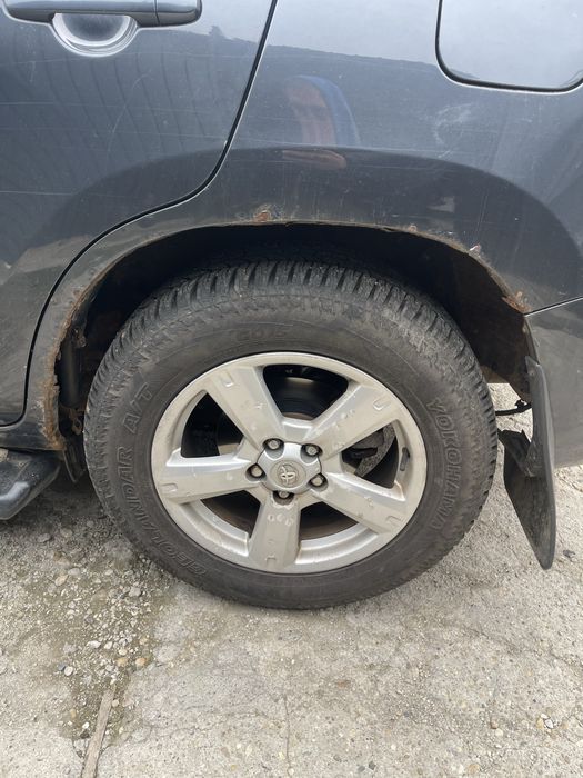 Jante aliaj cu caucuri de off road 225/65R17 Toyota Rav 4