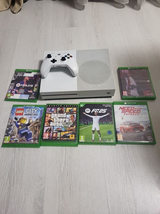 Xbox One S + 6 jocuri