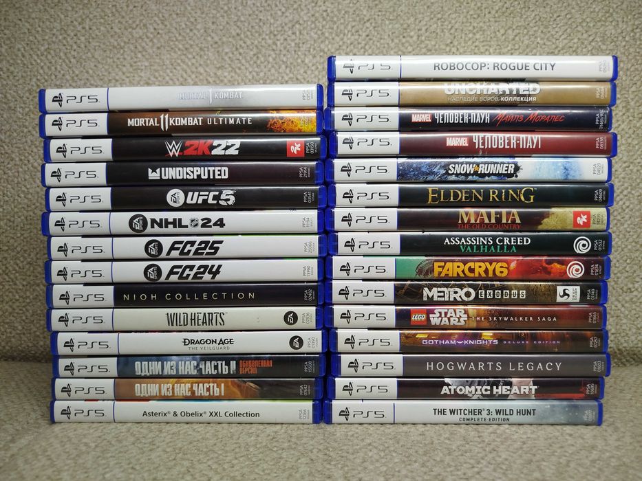 Диски на PS5 PS4