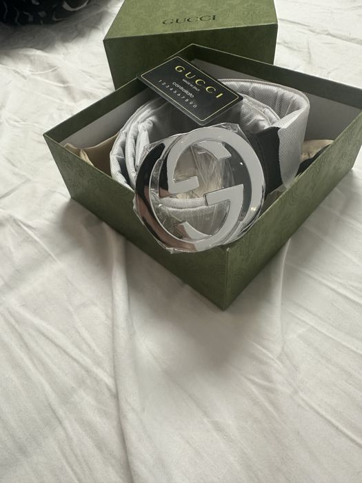 Curea Gucci Originală – 120 cm – Nouă, cu cutie