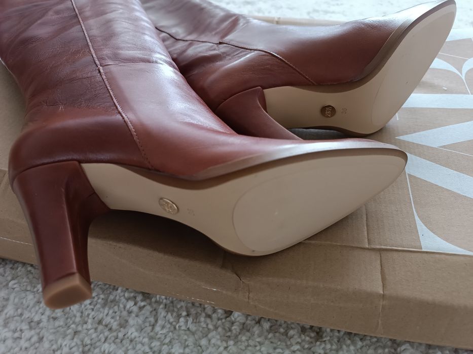 ZARA. Новые сапоги!