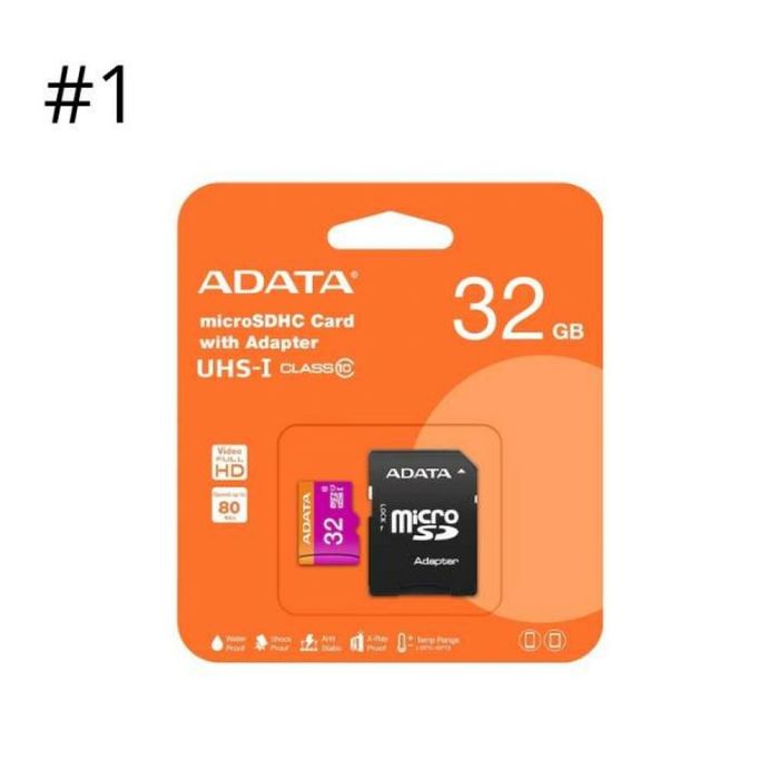 MicroSD карта памет, 32GB, 80MB/s