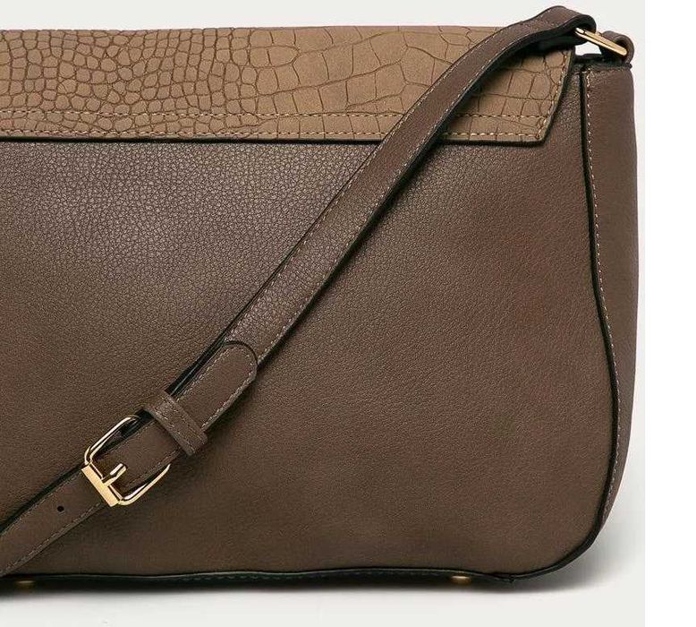 Geantă piele ecologică de mână din colecția Medicine - maro