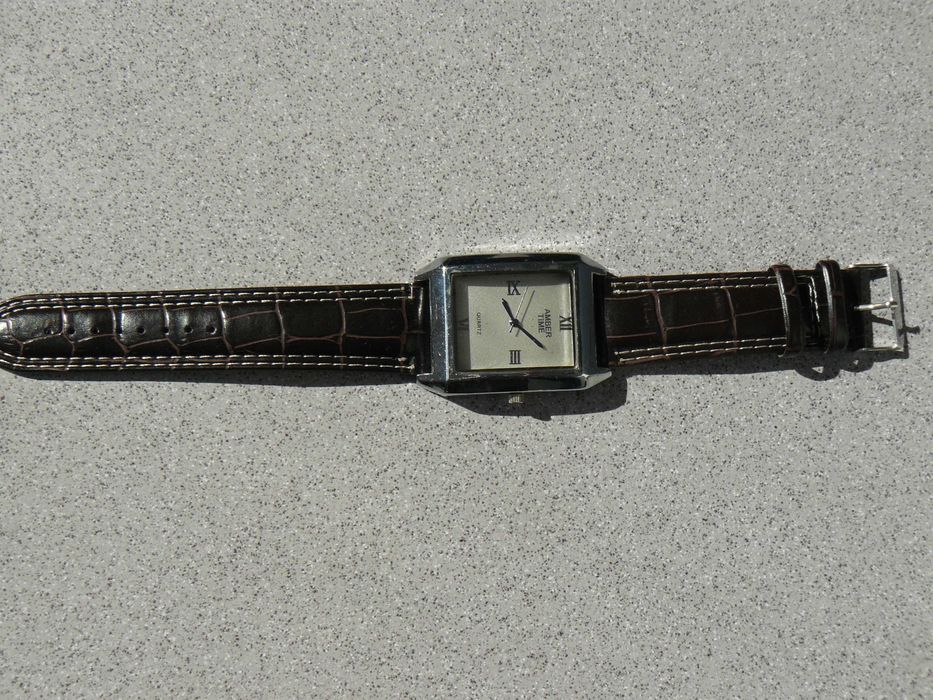 Ceas Barbati AMBER TIME Noi 8 Modele Mecanism Quartz Curea Piele Eco