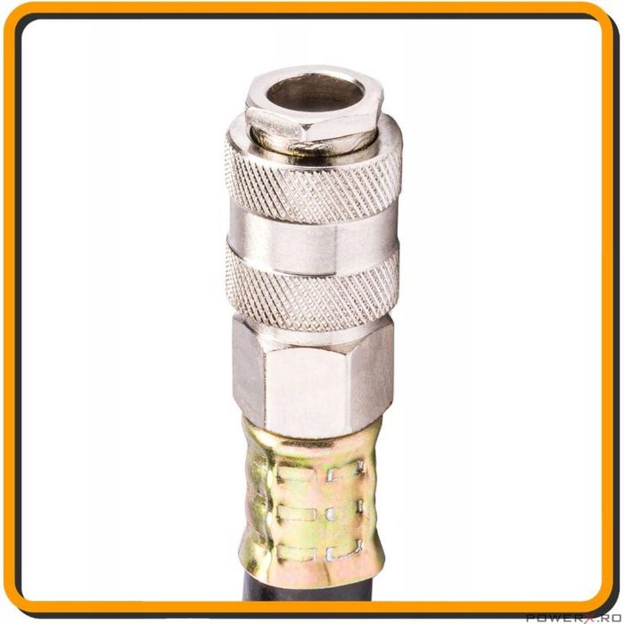 Furtun compresor aer comprimat, 15 metri 10x17 mm 20 bari, Powermat