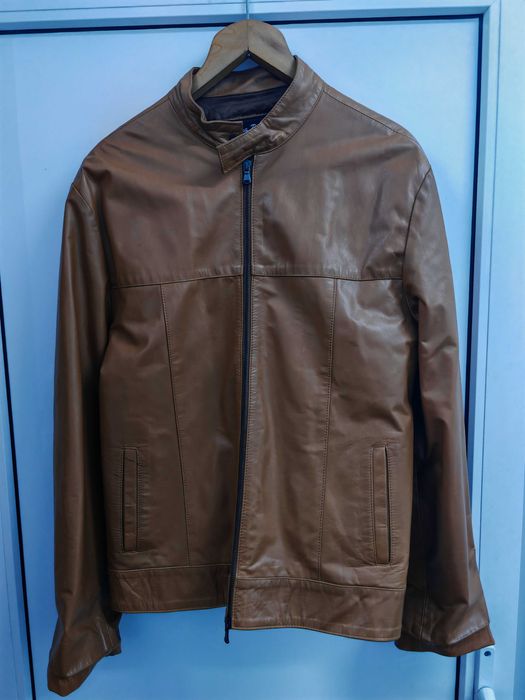 Geaca piele VERA PELLE Italia L-XL model deosebit