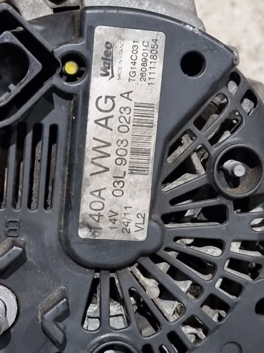 Alternator motor 2.0 Diesel Skoda Audi Volkswagen Seat