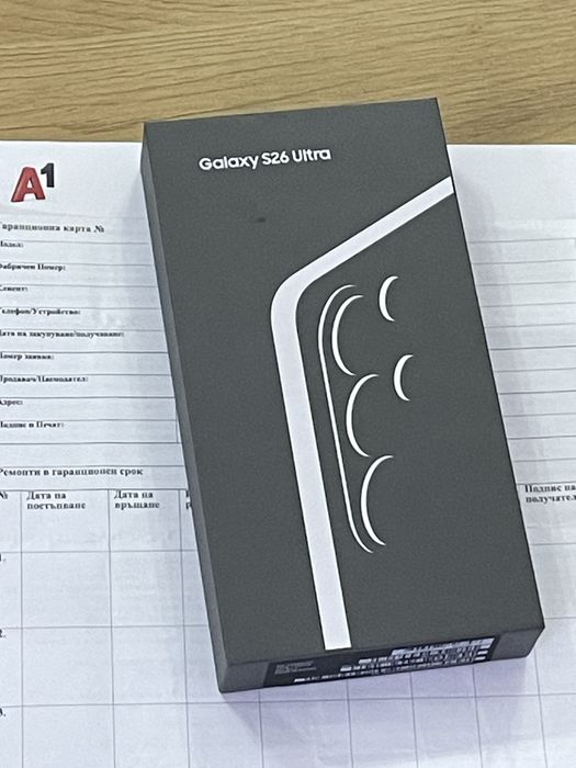 Бартер нов Samsung Galaxy s26 ultra Blue 24м А1 гаранция